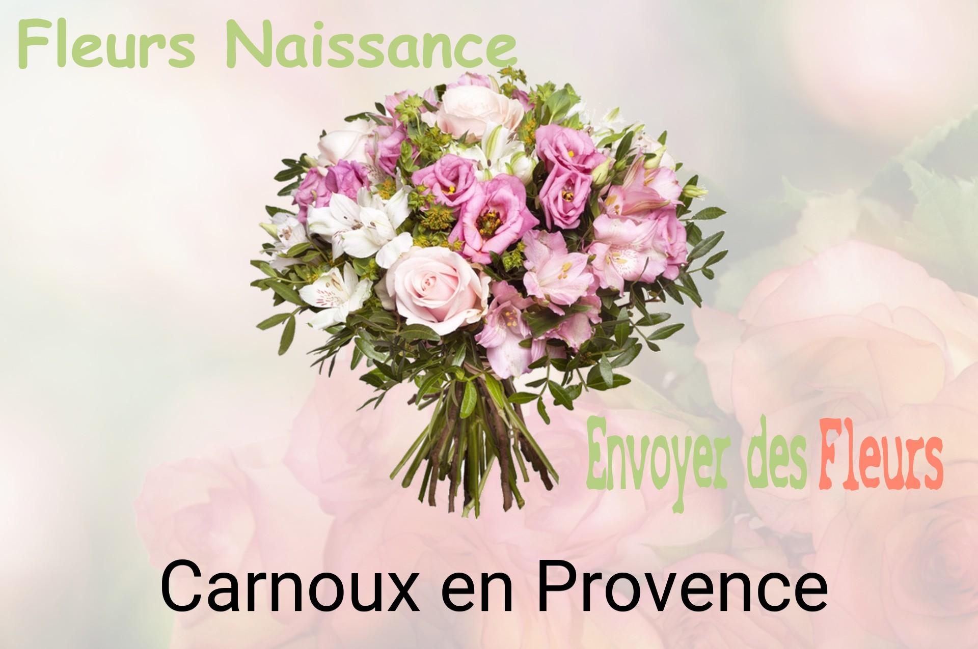 Bouquet de fleurs de naissance livré à Carnoux-en-Provence